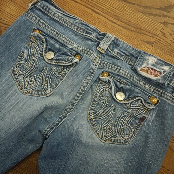 MEK Denim Blue Jeans - Picture 3 of 4