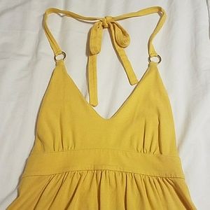 Victoria Secret yellow sun dress