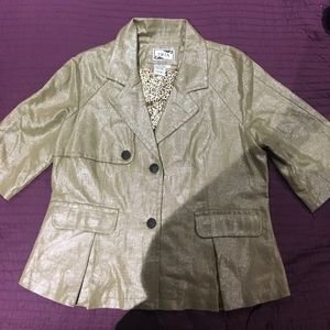 Tria Bronze Light-Weight Blazer