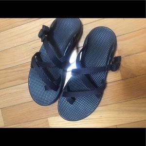 Chacos size 8. Very little wear! Backless.