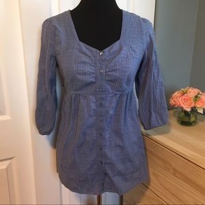 Sonoma | Empire Waist Textured Top