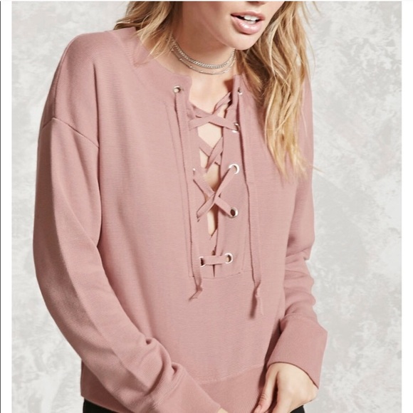 Forever 21 Tops - Pink Lace Top Forever 21 Tops - Pink Lace Top