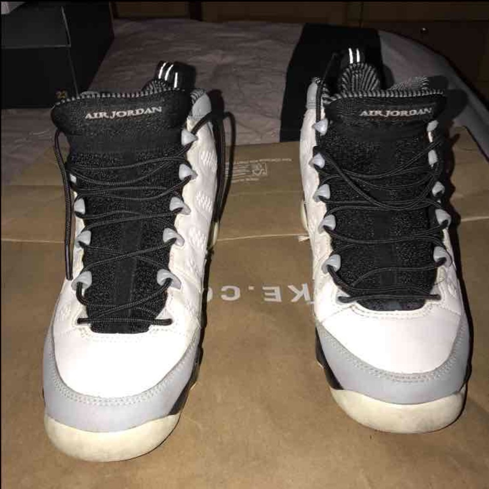 AirJordan 9 retro"barons" wolf grey