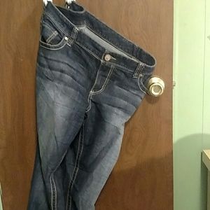 18 Maurices slim boot jeans, worn once