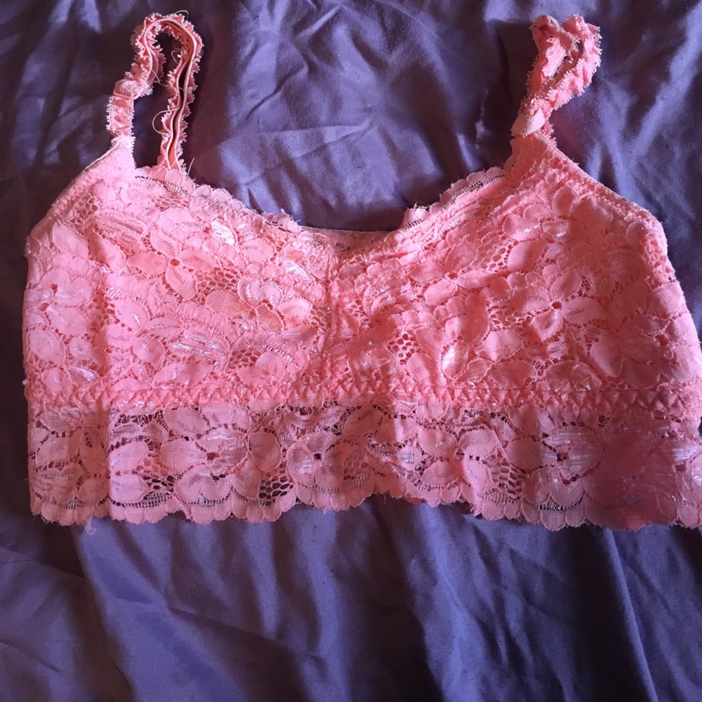 Pinky orange bralette