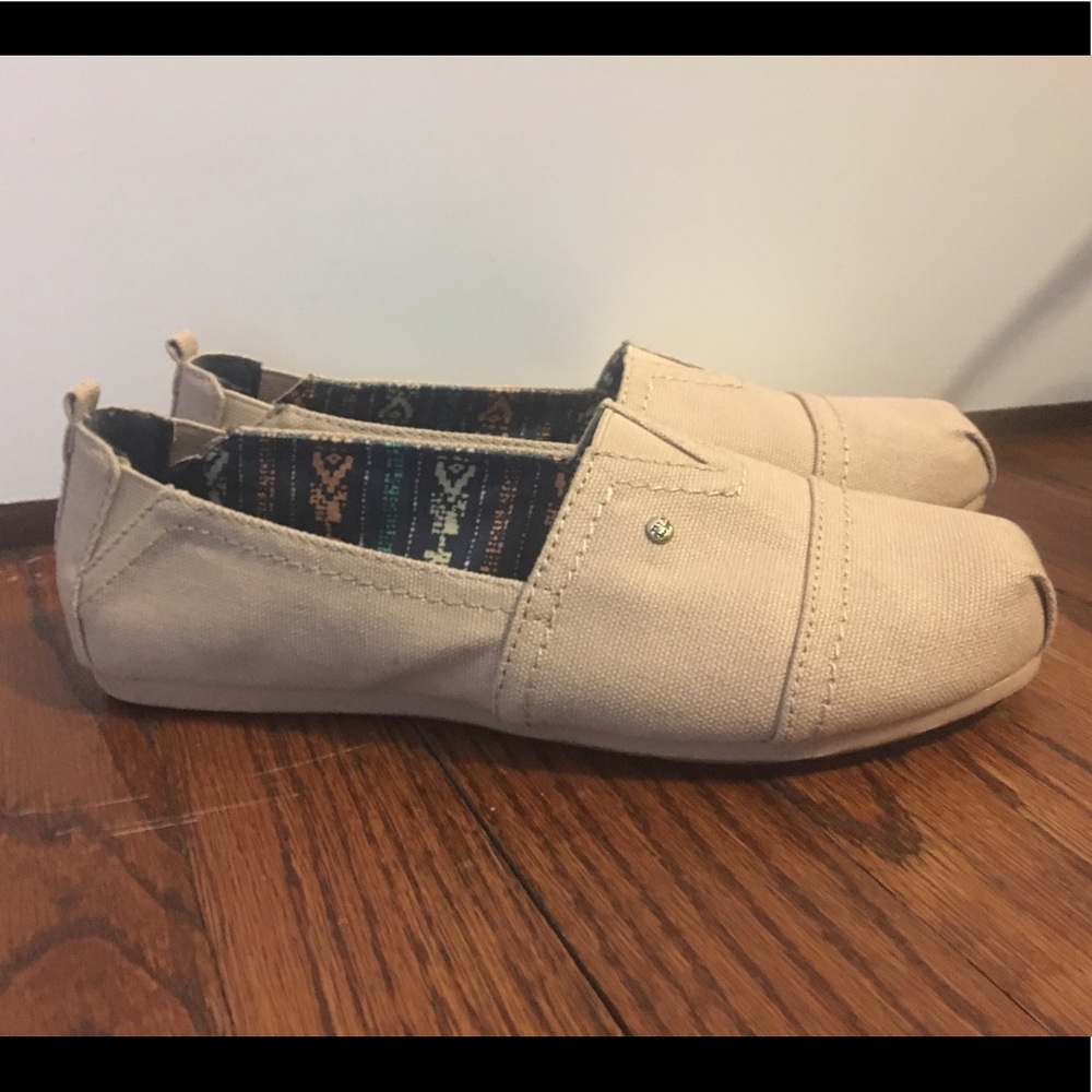 Tan Slip Ons