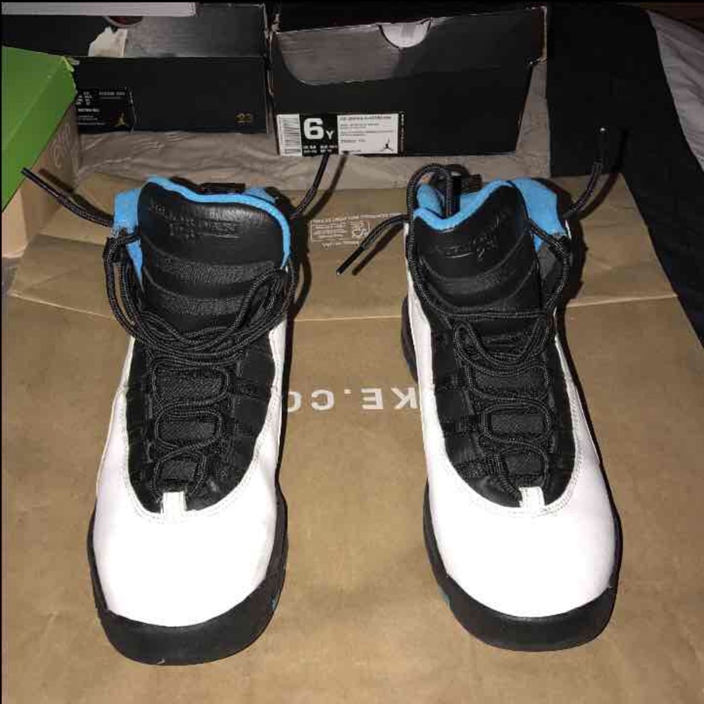Air Jordan 10 retro "Powder Blue"