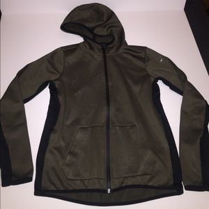 Nike Therma Fit Olive Green Snake Print Hoodie