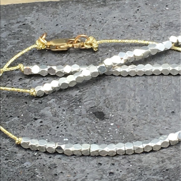 Sterling silver beaded bracelet - Picture 3 of 5