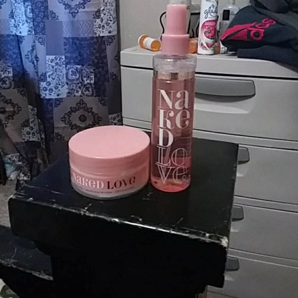 Naked body butter and spray