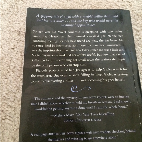 The Body Finder (Book) - Picture 4 of 4