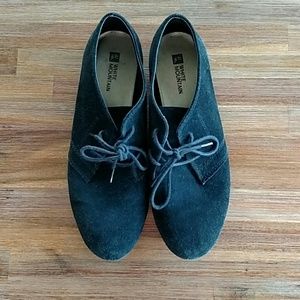 Black Lace Oxfords Size 7