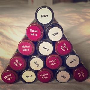 LipSense Lot Of 5 – Mulled Wine, Pink Champagne, Pomegranate, Samon, Lexie Berry – New In Box