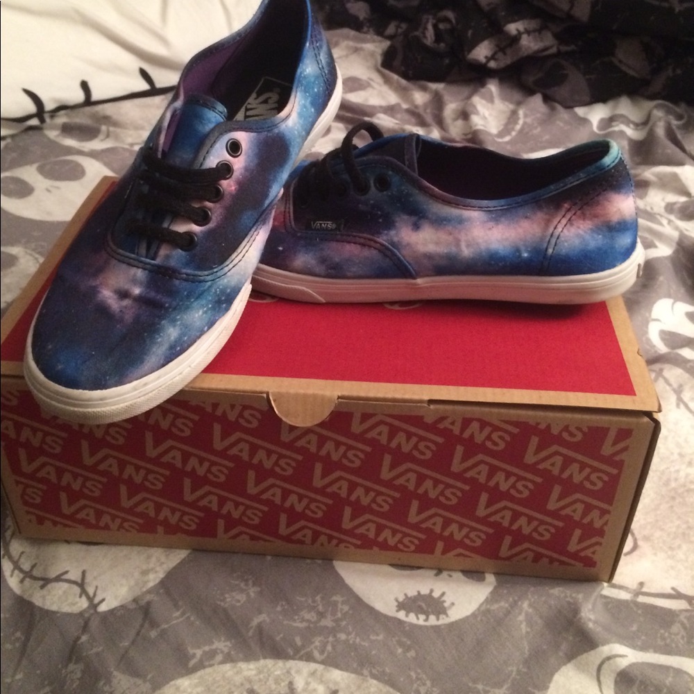Galaxy Vans. Women's size 7. Lightly worn