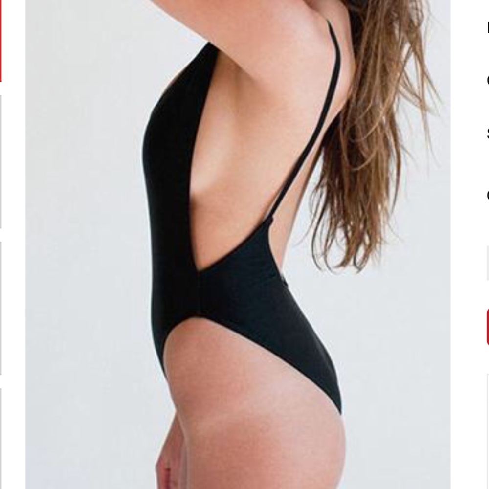 One piece bathing suit