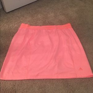 Orange Adidas Skort NEW WITH TAGS