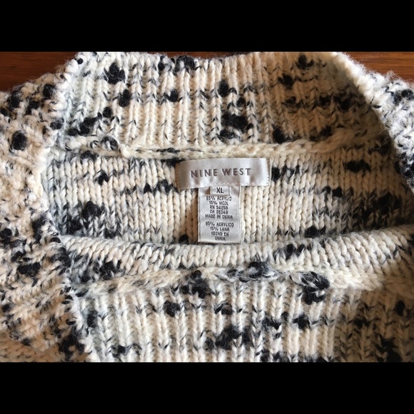 Nine West sweater, women's XL - Picture 2 of 2