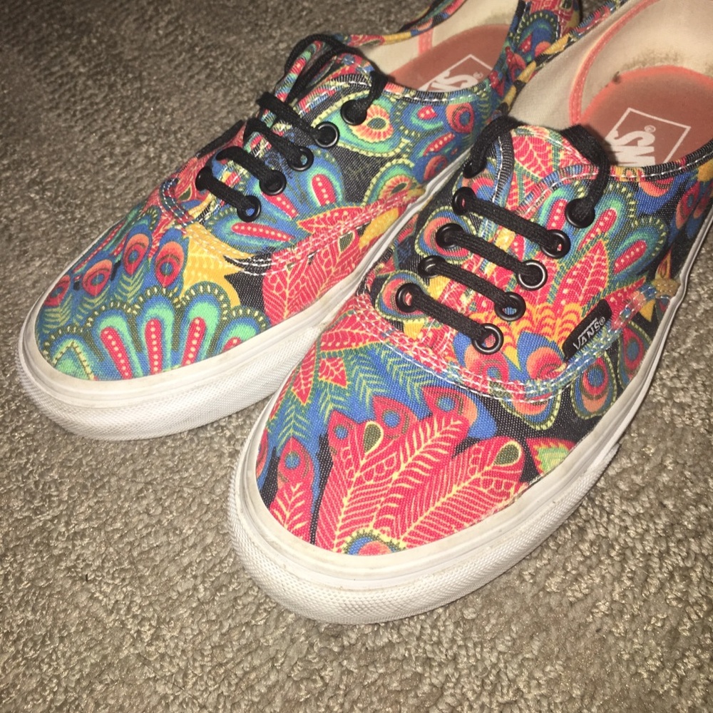 Women's Peacock Vans