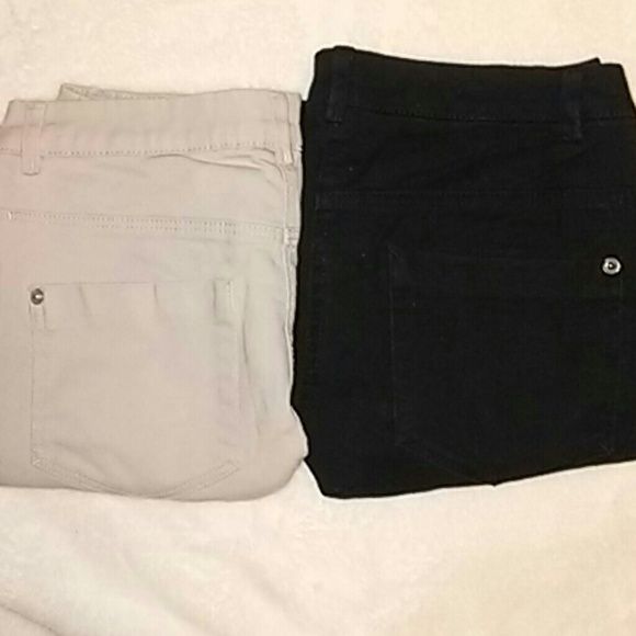 🔆Final price!🔆Black and khaki cropped pants - Picture 8 of 8