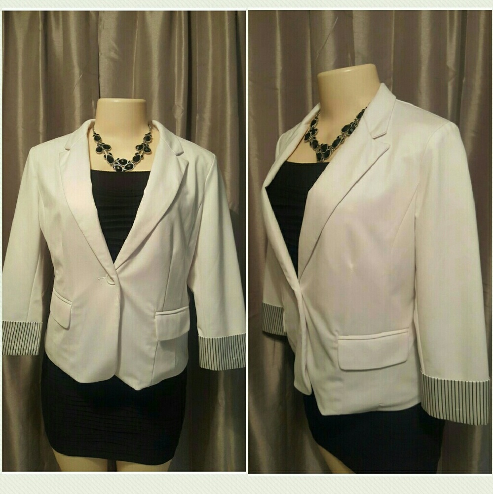 White blazer