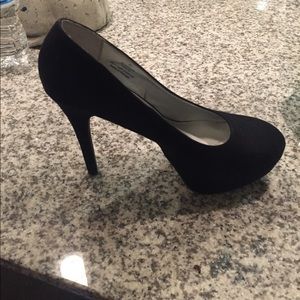 Black high heels
