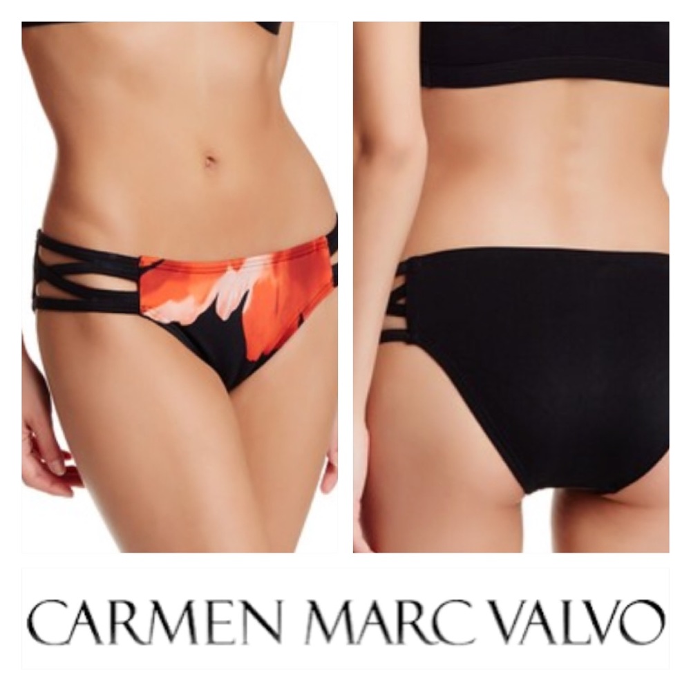 Carmen Marc Valvo 'Poppy' Bikini Bottom