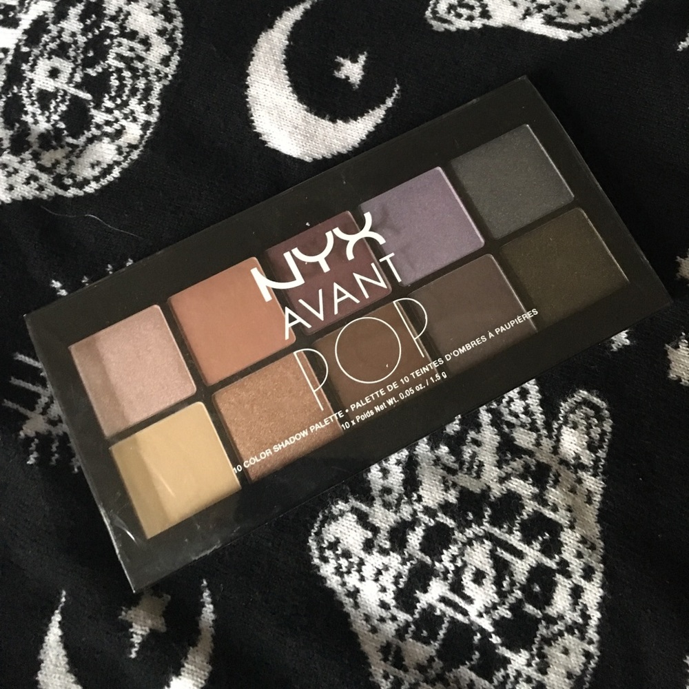 Brand new NYX Avant pop eyeshadow palette