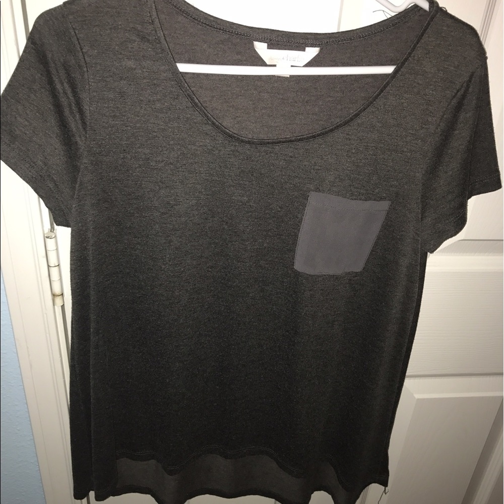 Charming Charlie scoop neck tee