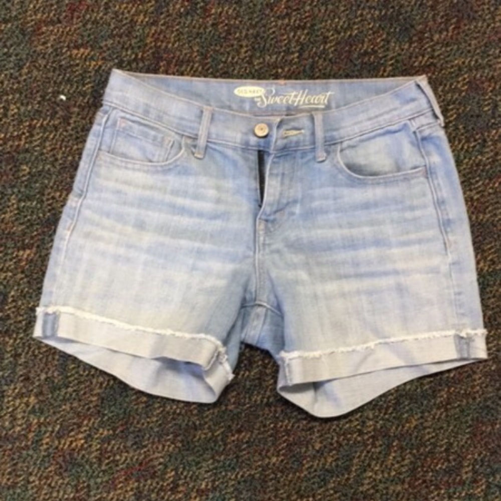 old navy denim shorts