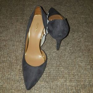 Grey 3" heels