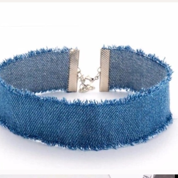 Denim Choker - Picture 4 of 4
