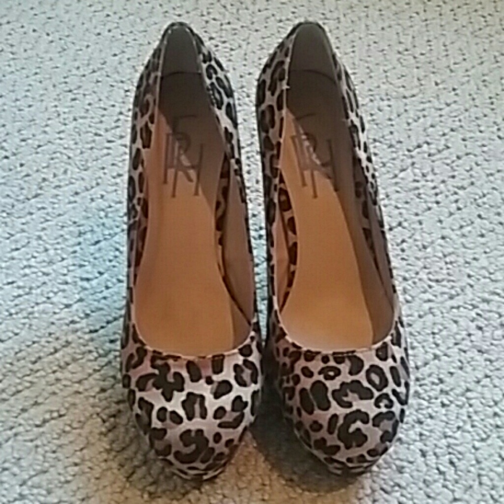 Leopard print shoes