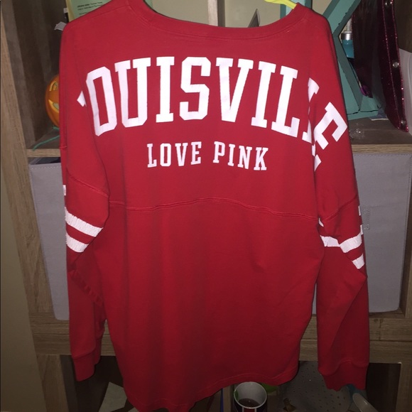 University of Louisville PINK tee - Picture 2 of 2
