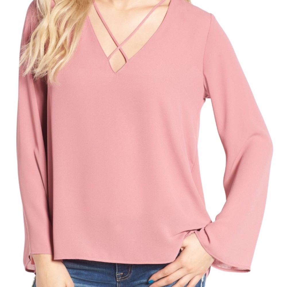 Cross Front Blouse