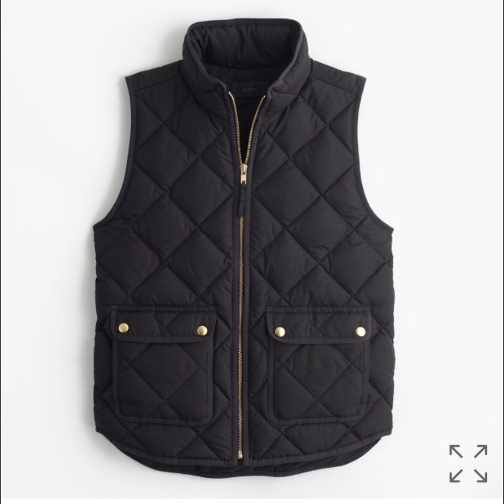 J. Crew Excursion Quilted Down Vest - NWT