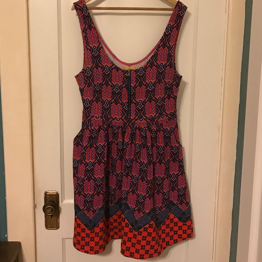Maeve zip front tank dress 14