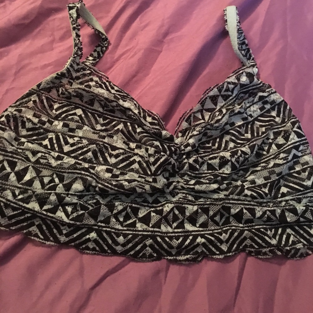 PINK Aztec bralette
