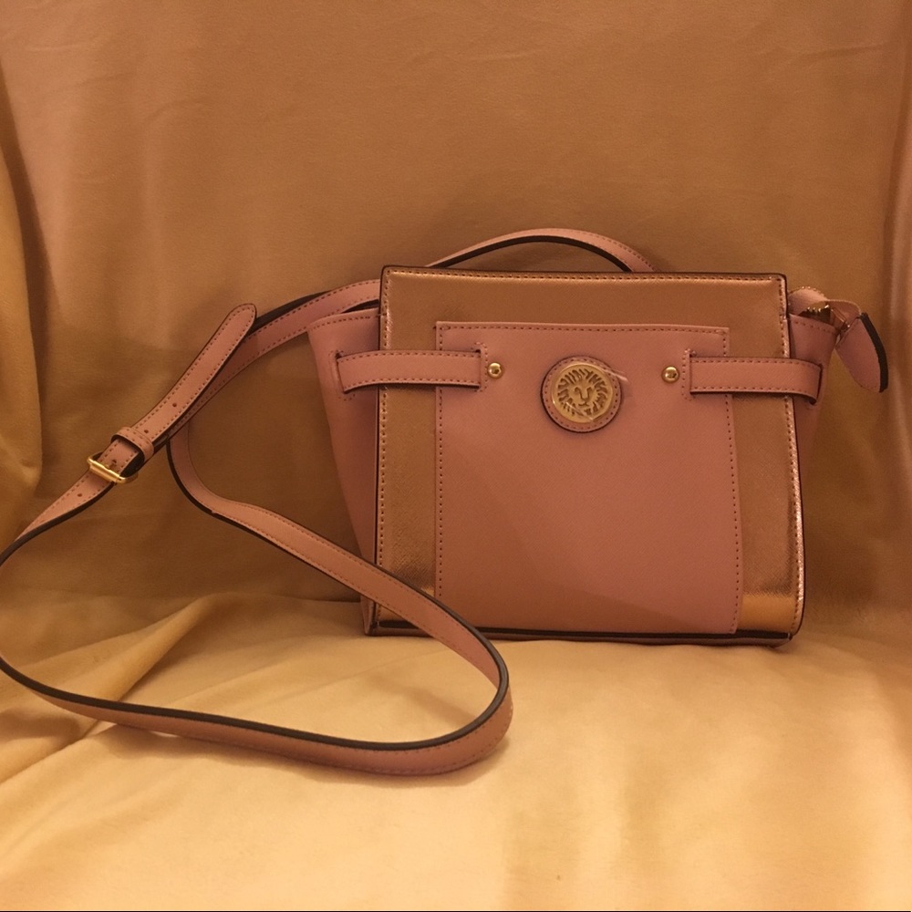 Anne Klein Pink Crossbody Bag
