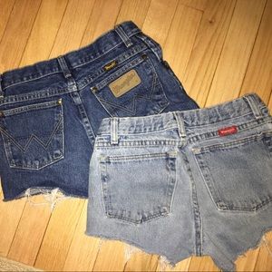 Vintage High Waisted Shorts