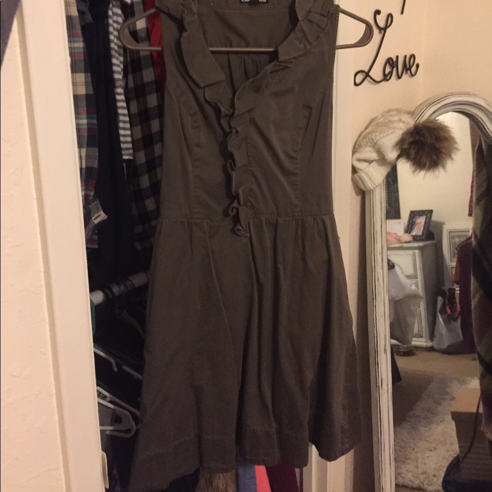 Ruffles top dress from Express