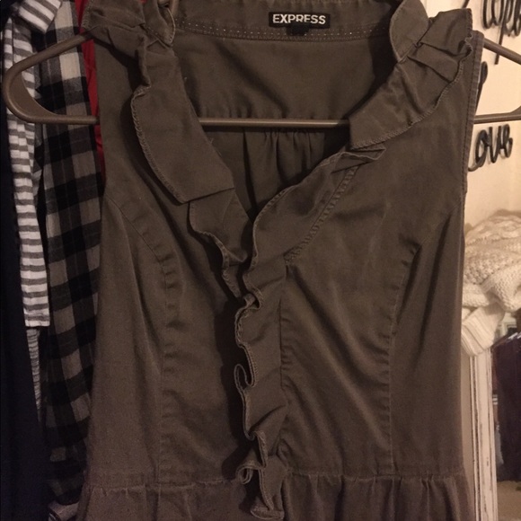 Ruffles top dress from Express - Picture 3 of 5