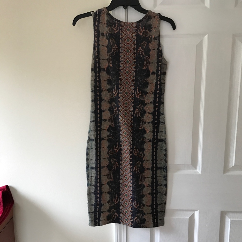 Fun patterned dress
