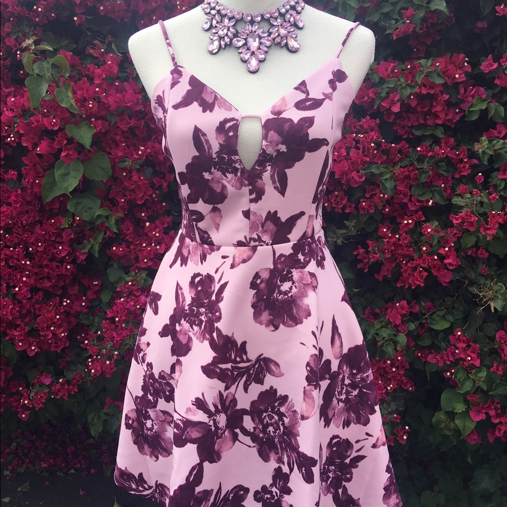 Fits and Flare Floral Print