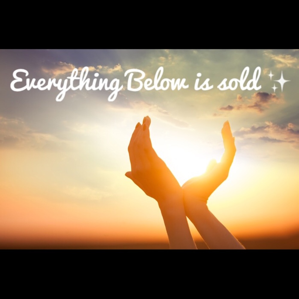 Everything from here is sold