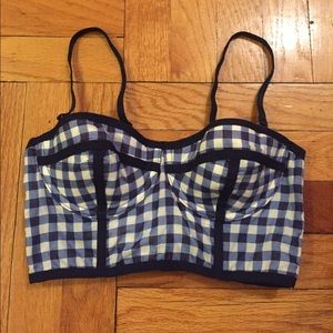 NWT Anthropologist Bra/Bustier Top