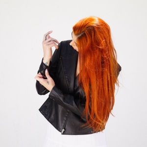 Leather jacket from Urban Outfitters