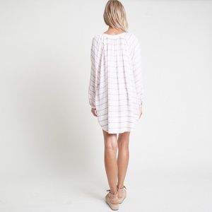 Dresses - White Striped Dress Dresses - White Striped Dress