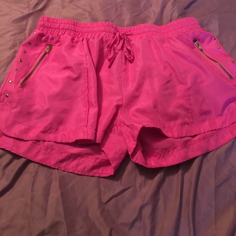 Pink shorts