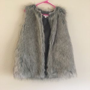 Merona fur vest