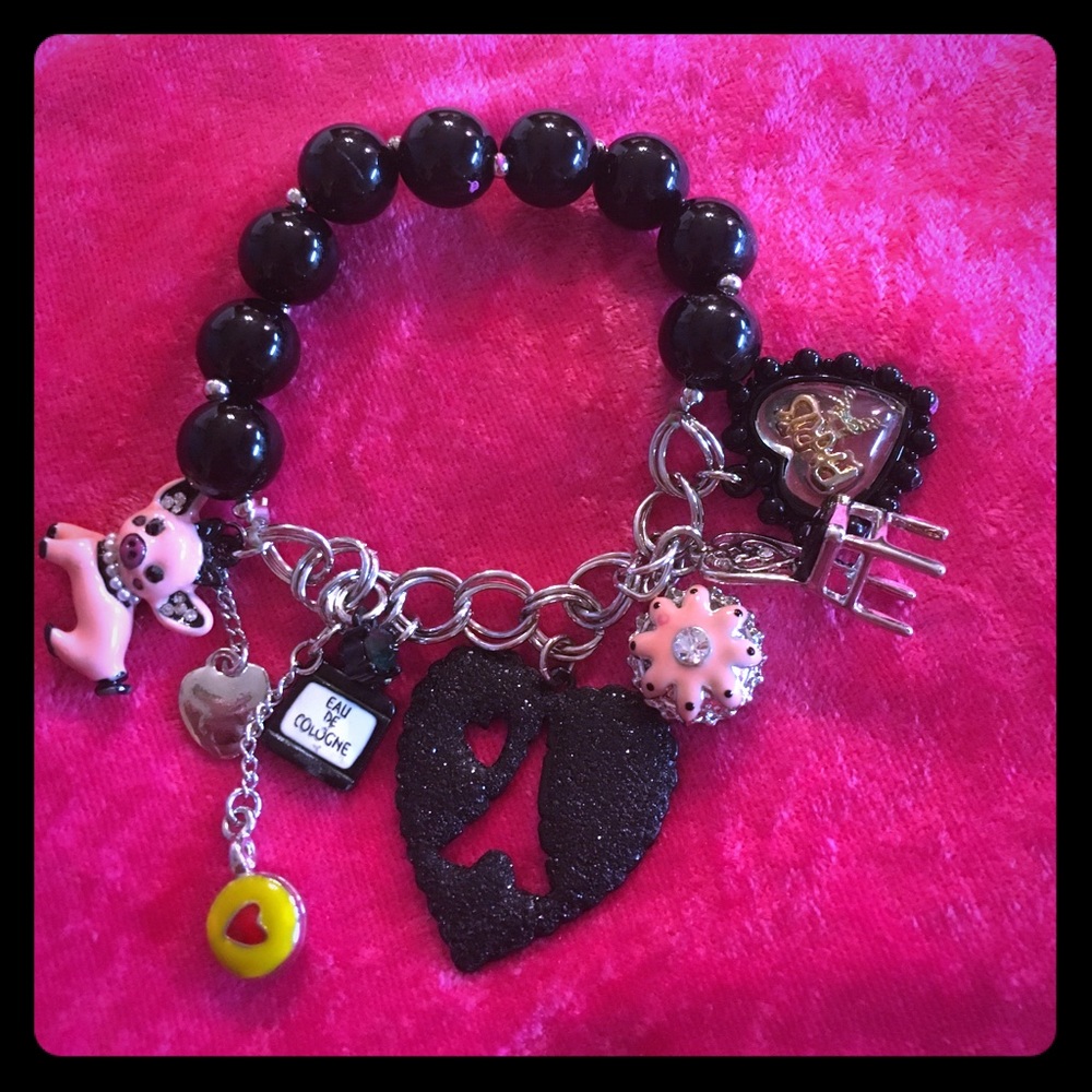 Betsey Johnson Charm Bracelet